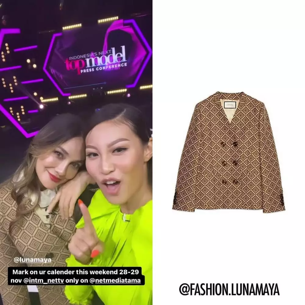 taksiran harga outfit Luna Maya jadi juri © 2021 brilio.net Instagram