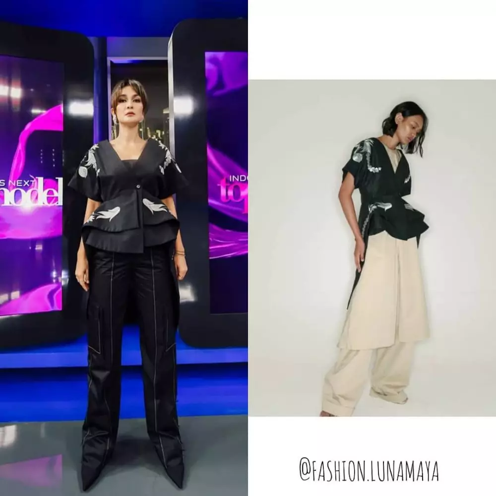 taksiran harga outfit Luna Maya jadi juri © 2021 brilio.net Instagram