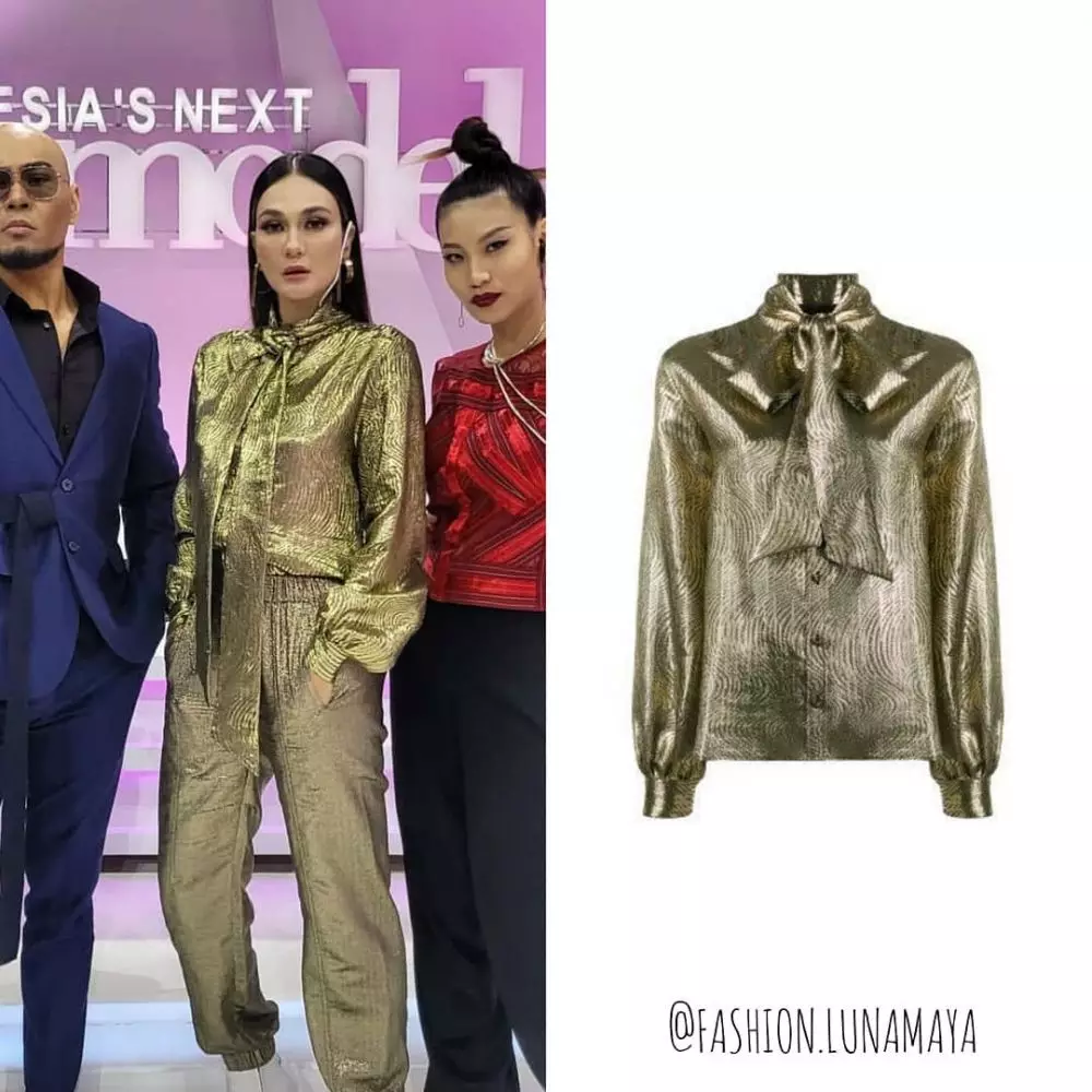 taksiran harga outfit Luna Maya jadi juri © 2021 brilio.net Instagram