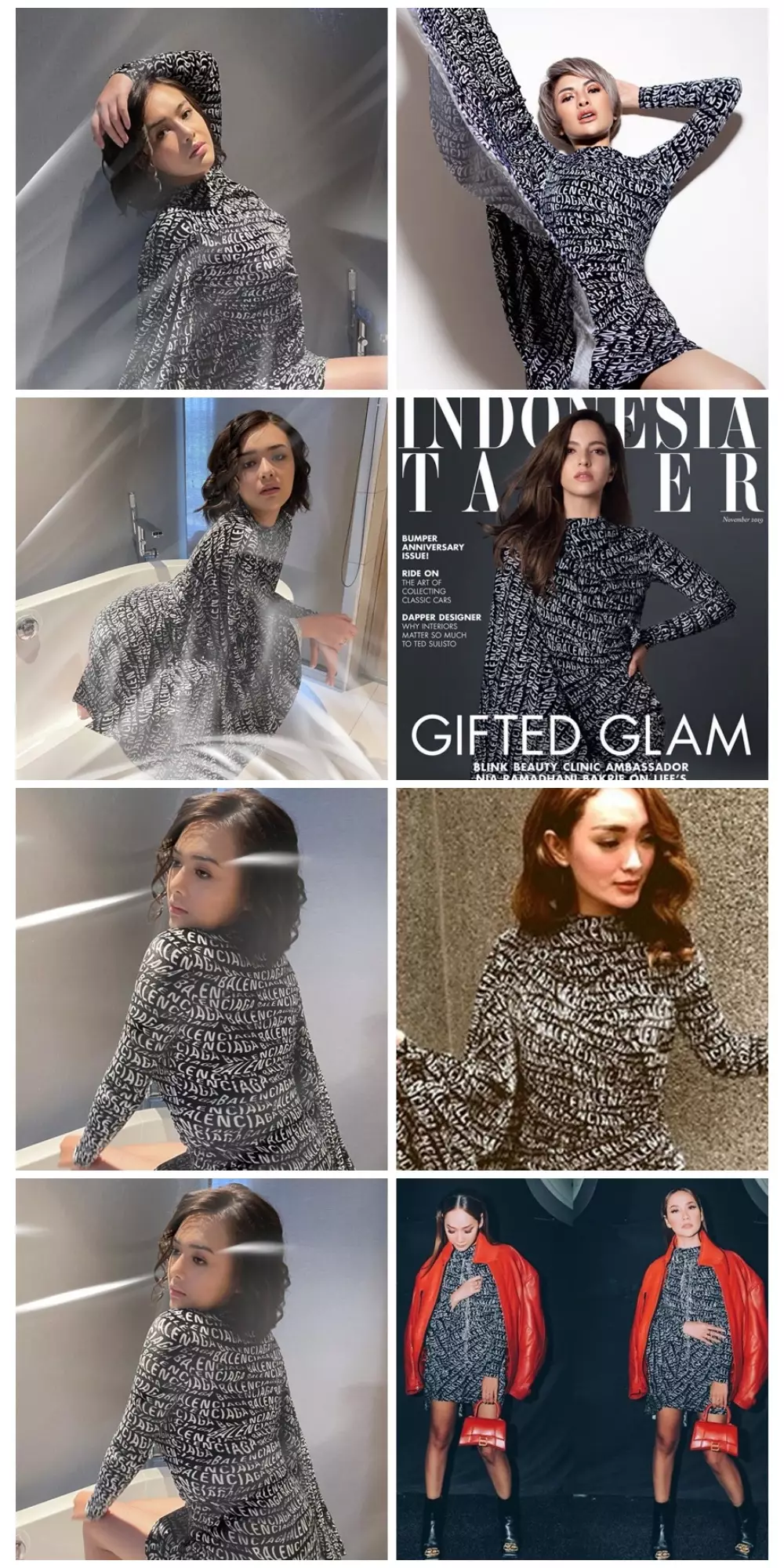 pemain Ikatan Cinta kembaran baju dengan seleb lain © 2021 brilio.net