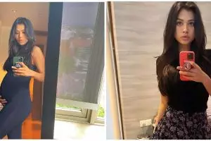 10 Potret terbaru Adinda Bakrie usai lahiran, bak ABG