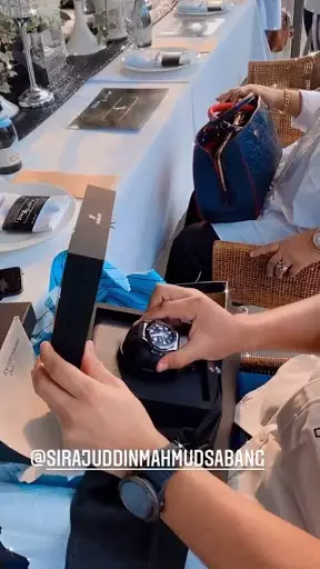 kejutan ultah Sirajudin Mahmud Instagram