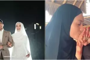 7 Potret Ustaz Syam & Jihan Salsabila usai menikah, makin mesra