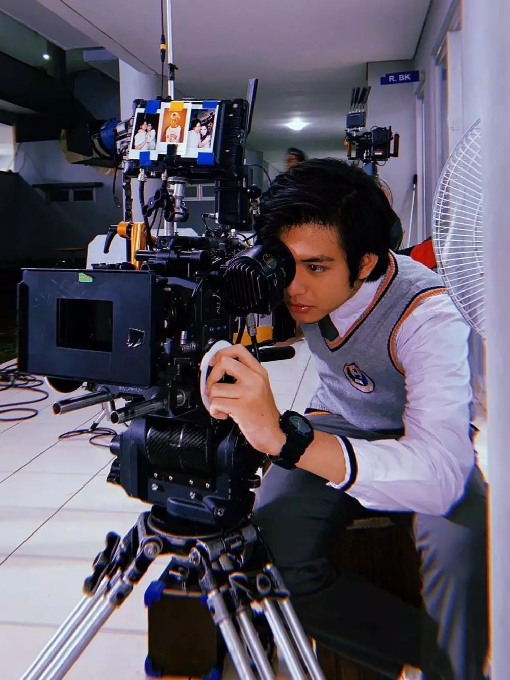 potret Angga Yunanda pakai seragam © 2021 brilio.net