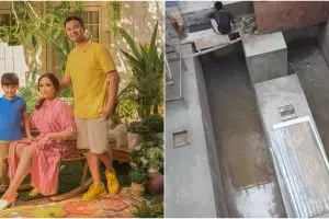 8 Potret pembangunan rumah baru Raffi Ahmad,  ada lift untuk mobil
