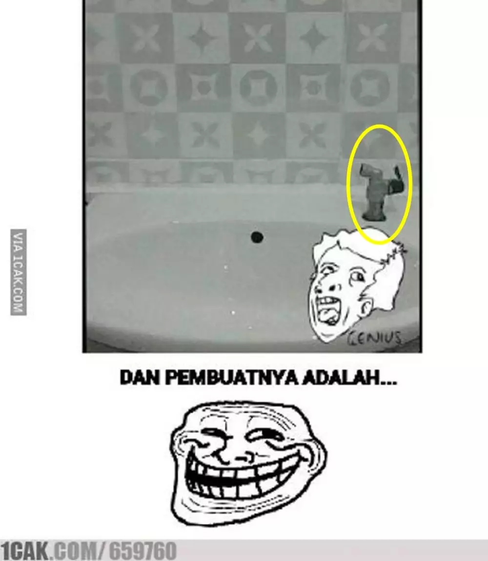 wastafel absurd © Berbagai Sumber 