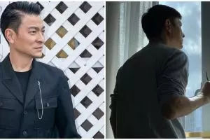 Ungkapan Andy Lau saat jalani isolasi mandiri di hotel jadi sorotan