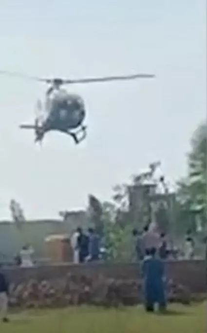 sebar uang pakai helikopter © 2021 brilio.net