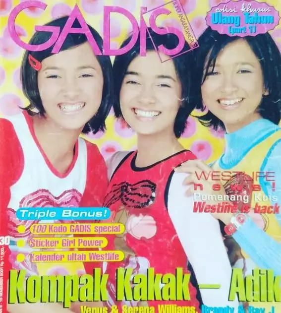 Lontoh bersaudara di majalah © 2021 brilio.net Lontoh bersaudara di majalah © 2021 brilio.net