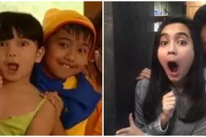 5 Gaya mantan artis cilik reka ulang foto lawas, posenya gemesin