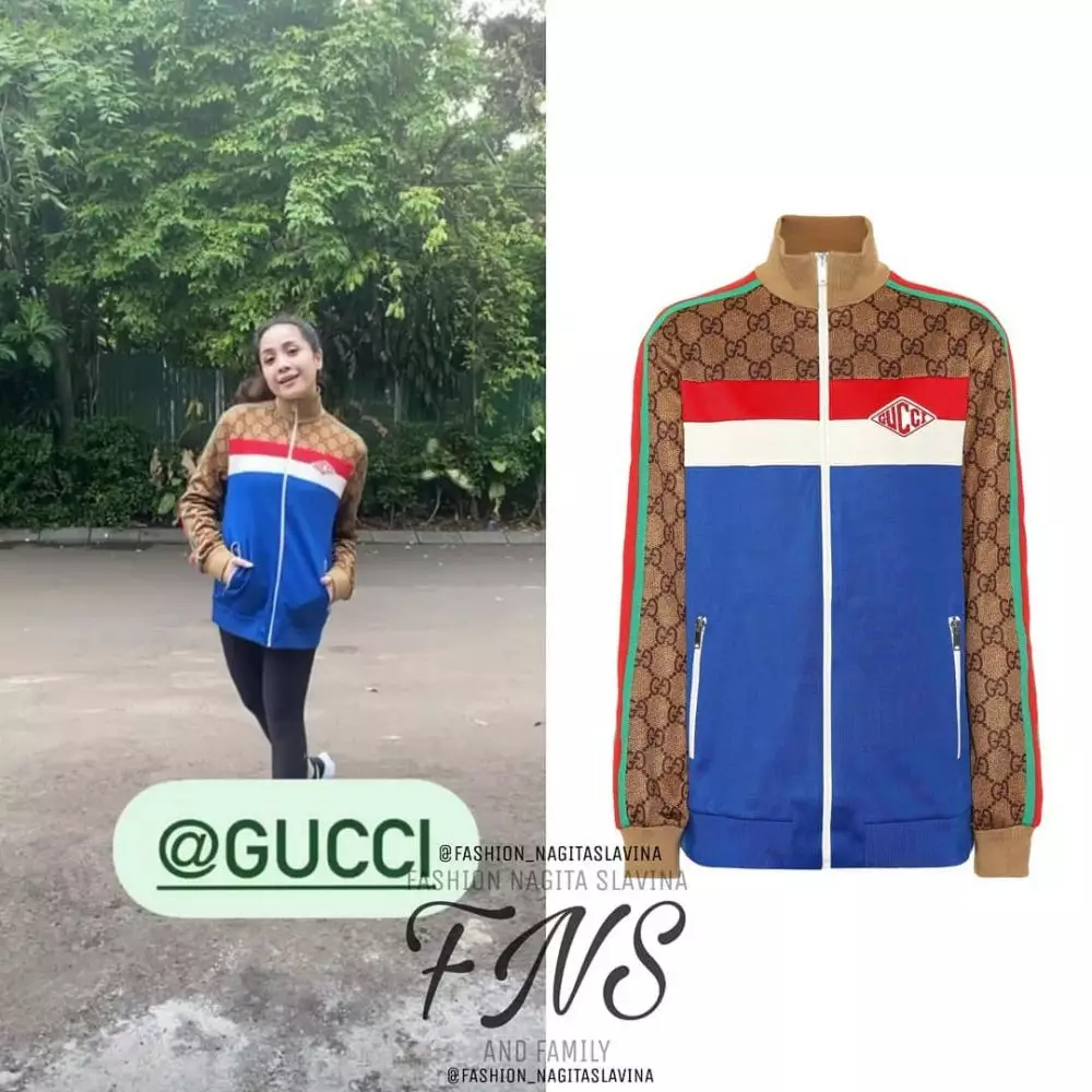 Harga fashion item Nagita Slavina saat olahraga © 2021 brilio.net Harga fashion item Nagita Slavina saat olahraga © 2021 brilio.net