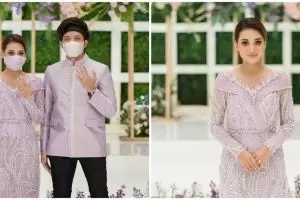 5 Penjelasan busana Krisdayanti tak seragam saat lamaran Aurel