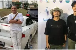 7 Momen vokalis band bareng putranya, bak kakak-adik