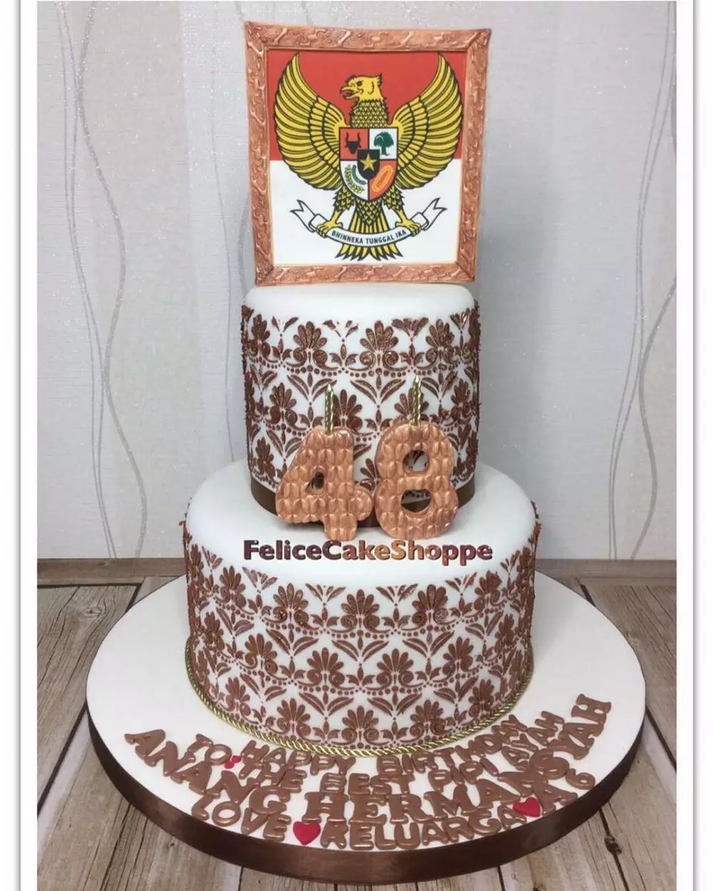 kue ultah keluarga Hermansyah © 2021 brilio.net kue ultah keluarga Hermansyah © 2021 brilio.net