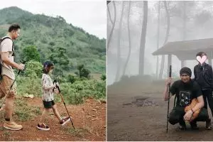 7 Seleb ini ajak anak jelajah alam, ada yang mandikan gajah di sungai