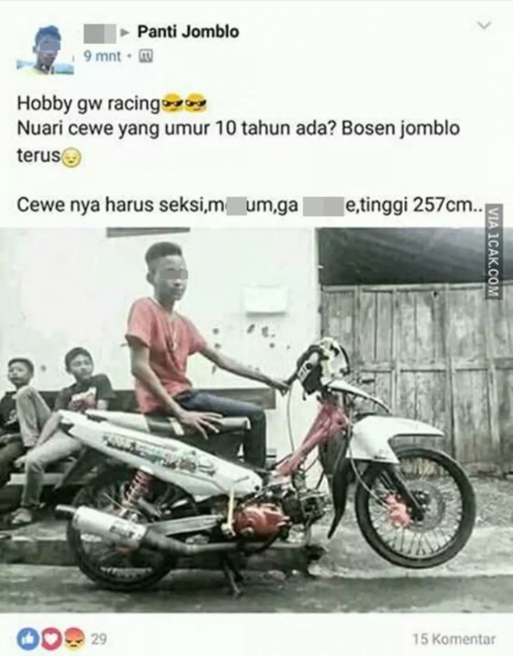 status cari jodoh fb © Berbagai Sumber