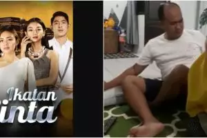Viral suami kena prank istri karena Ikatan Cinta, terpaksa makan sabun