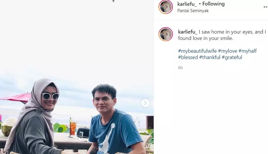 caption romantis Karlie © Instagram caption romantis Karlie © Instagram