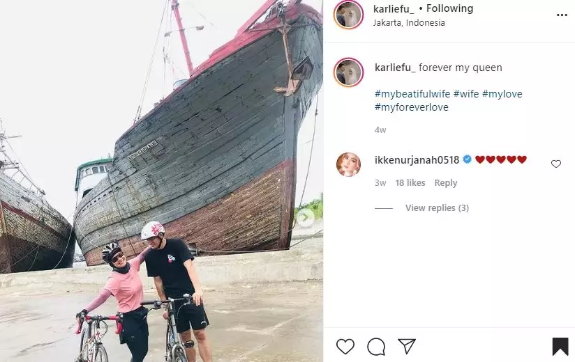 caption romantis Karlie © Instagram caption romantis Karlie © Instagram