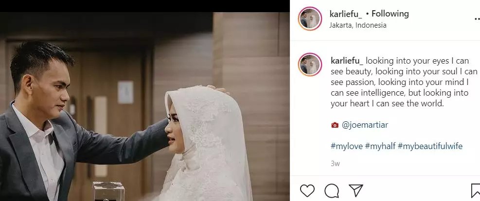 caption romantis Karlie © Instagram caption romantis Karlie © Instagram