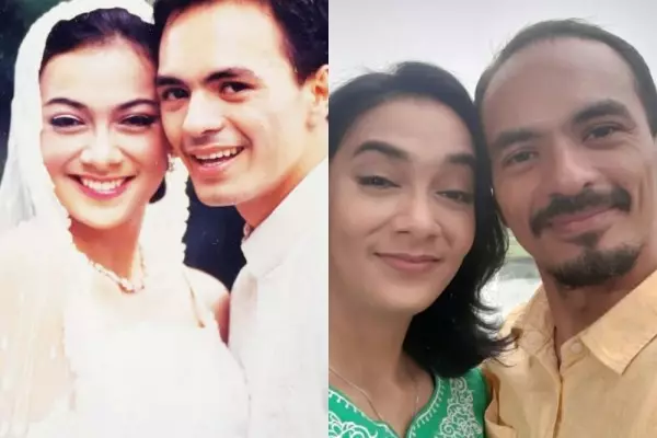 Attar Syach dan Ananda Lontoh reka ulang foto lawas © 2021 brilio.net