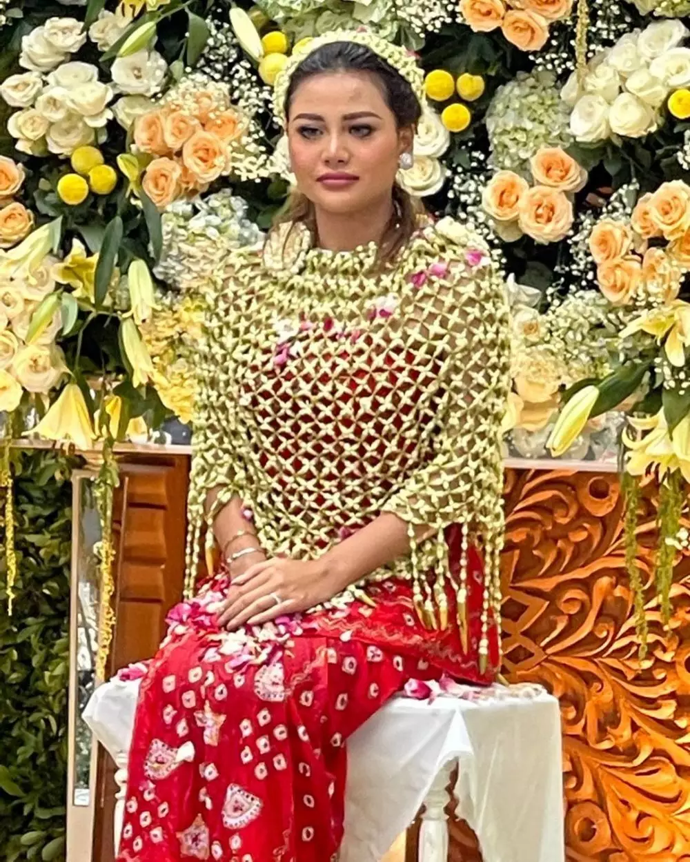 Momen siraman Aurel Hermansyah © berbagai sumber