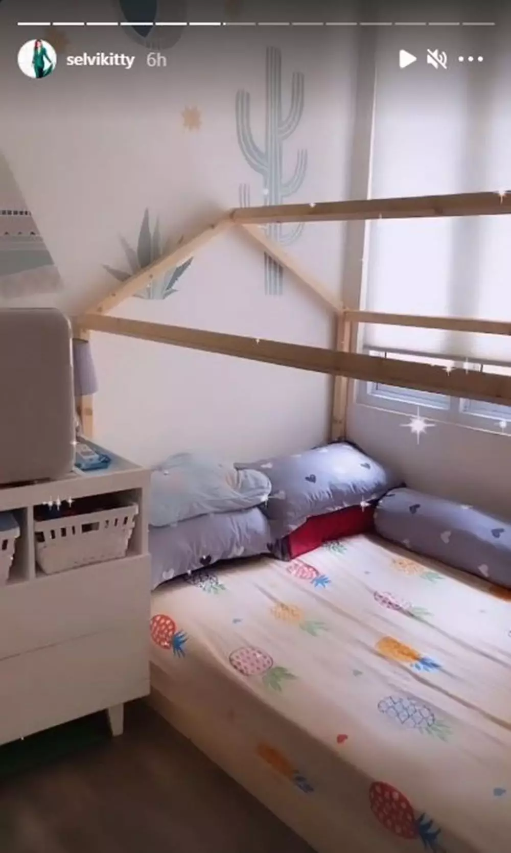 kamar anak selvi kitty © Instagram