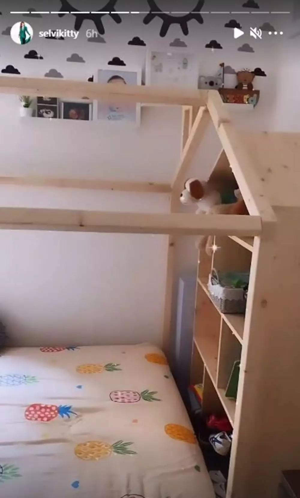 kamar anak selvi kitty © Instagram