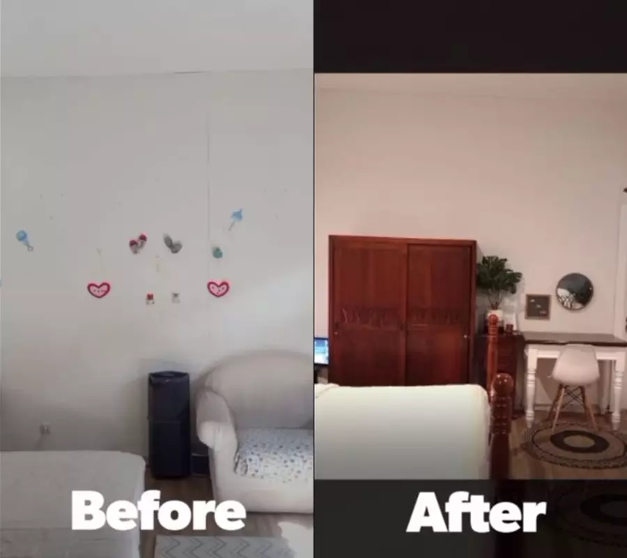 Kamar Surya Saputra dan Cynthia Lamusu © Instagram