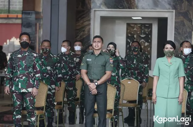 Aprilia Manganang jalani sidang © 2021 brilio.net Aprilia Manganang jalani sidang © 2021 brilio.net