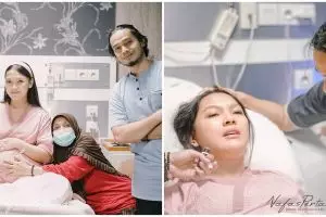 10 Momen Ana Riana melahirkan anak pertama, penuh haru