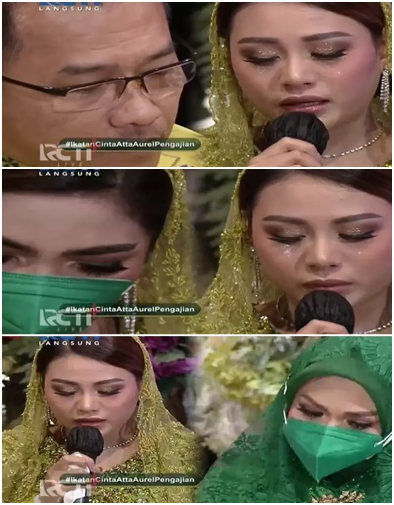 Momen pengajian Aurel Hermansyah © 2021 brilio.net