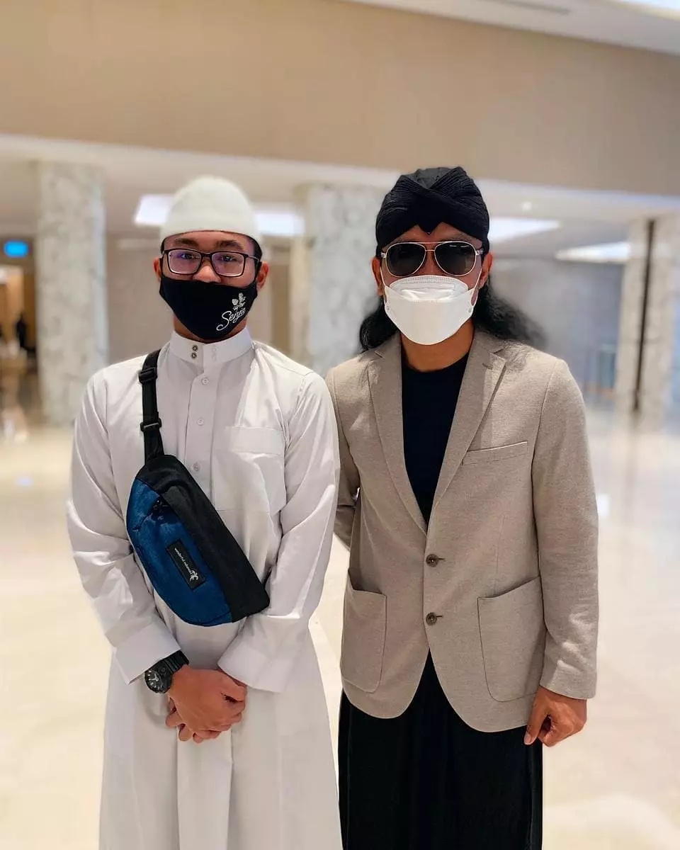 Momen pengajian Aurel Hermansyah © 2021 brilio.net