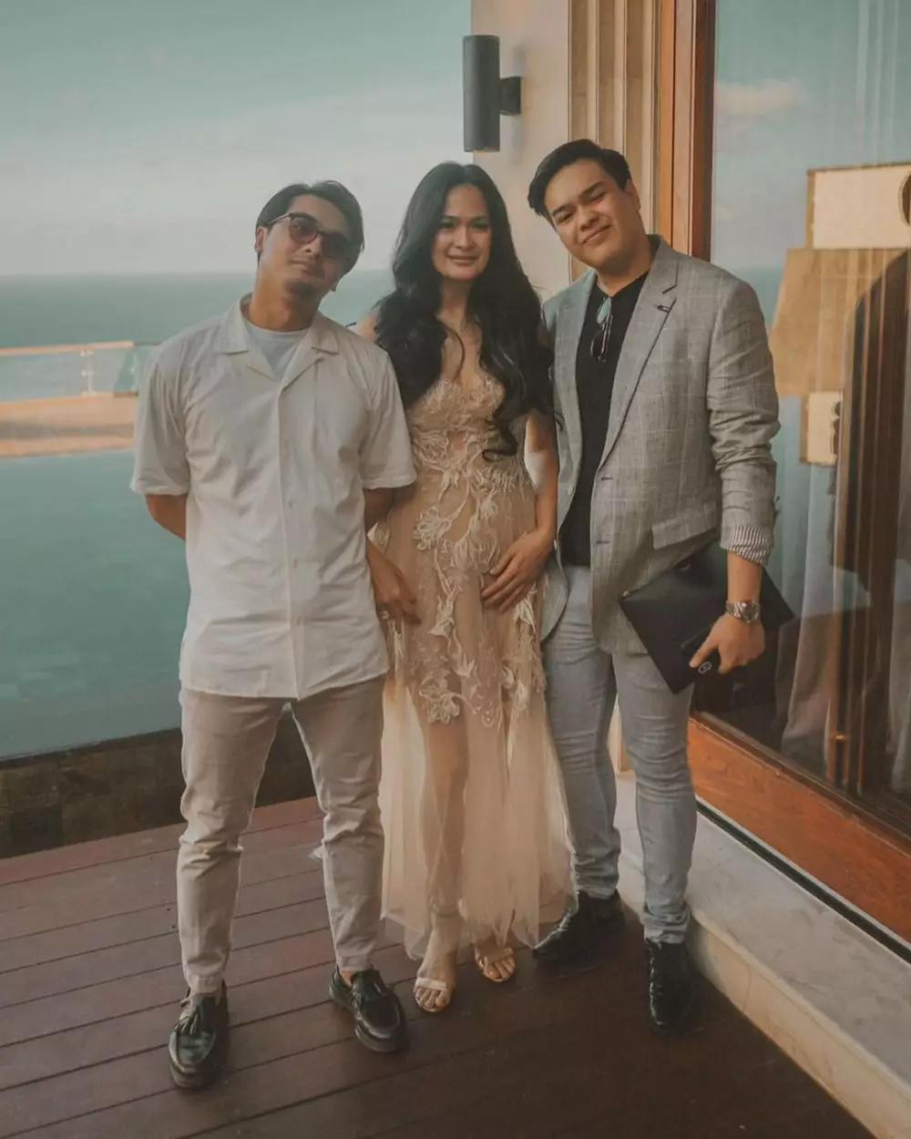 Potret kompak Ricky Harun dan Jeje Soekarno © Instagram