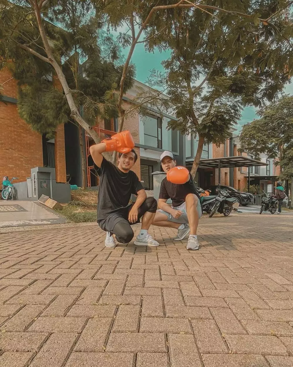 Potret kompak Ricky Harun dan Jeje Soekarno © Instagram