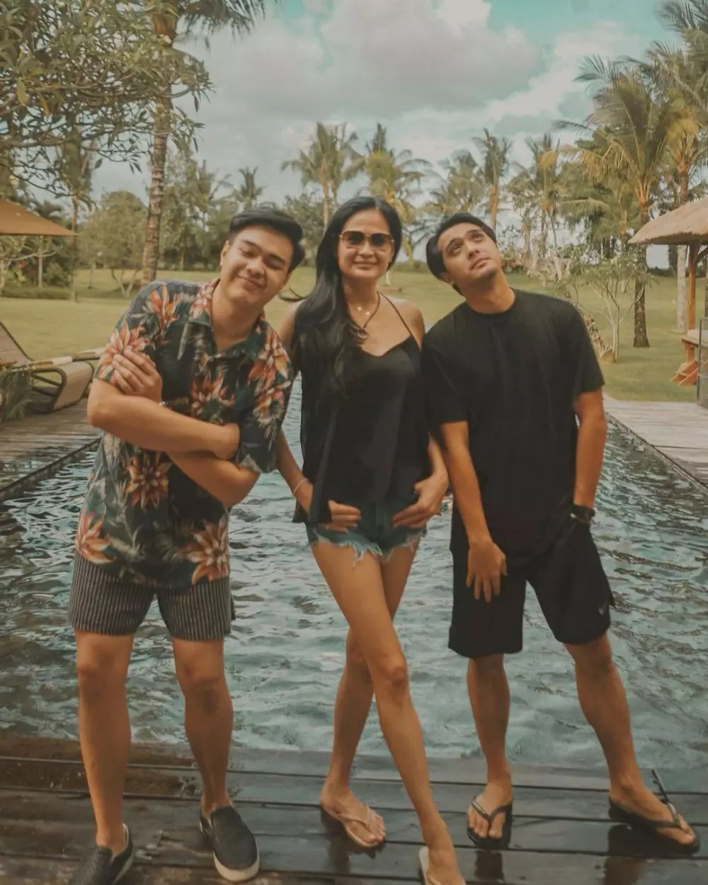 Potret kompak Ricky Harun dan Jeje Soekarno © Instagram