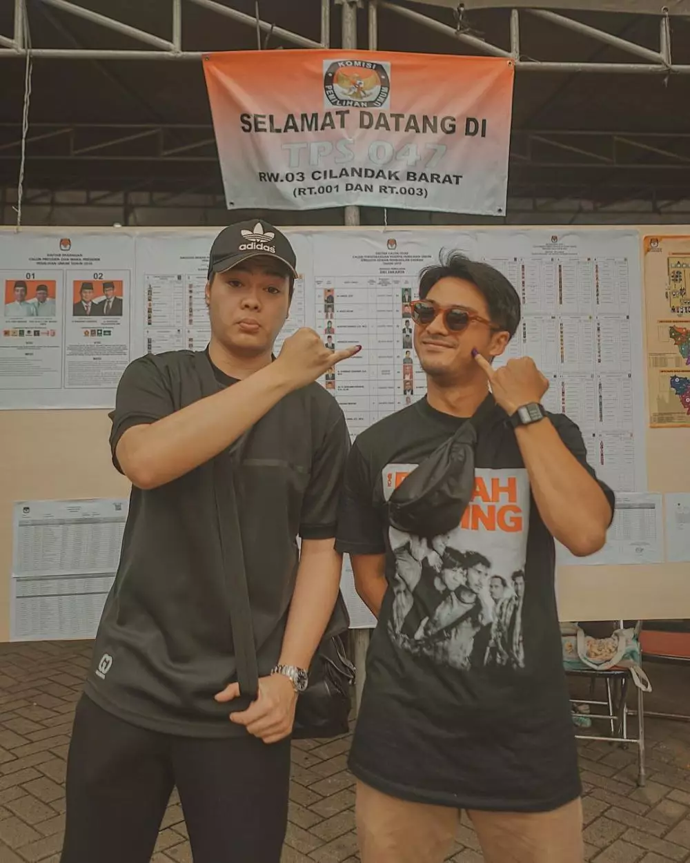 Potret kompak Ricky Harun dan Jeje Soekarno © Instagram