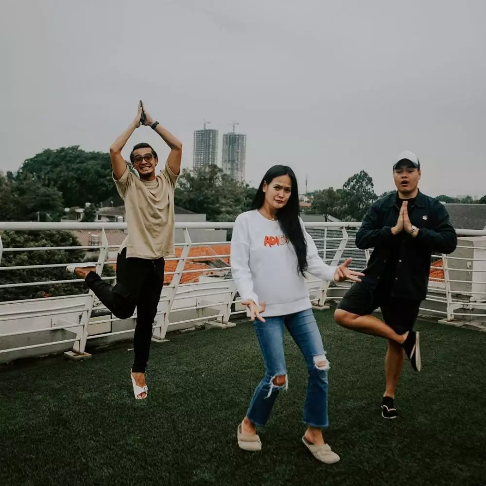 Potret kompak Ricky Harun dan Jeje Soekarno © Instagram