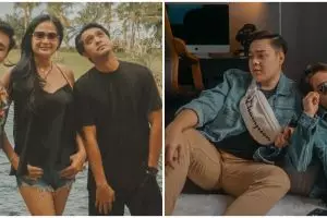 12 Potret kompak Ricky Harun dan Jeje Soekarno, brother goals