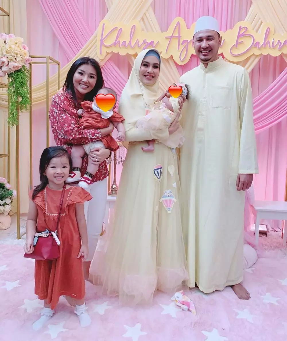 Momen akikah anak pertama seleb Instagram © 2021 brilio.net