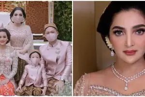 6 Beda gaya Ashanty jelang pernikahan Aurel, menawan dan berkelas