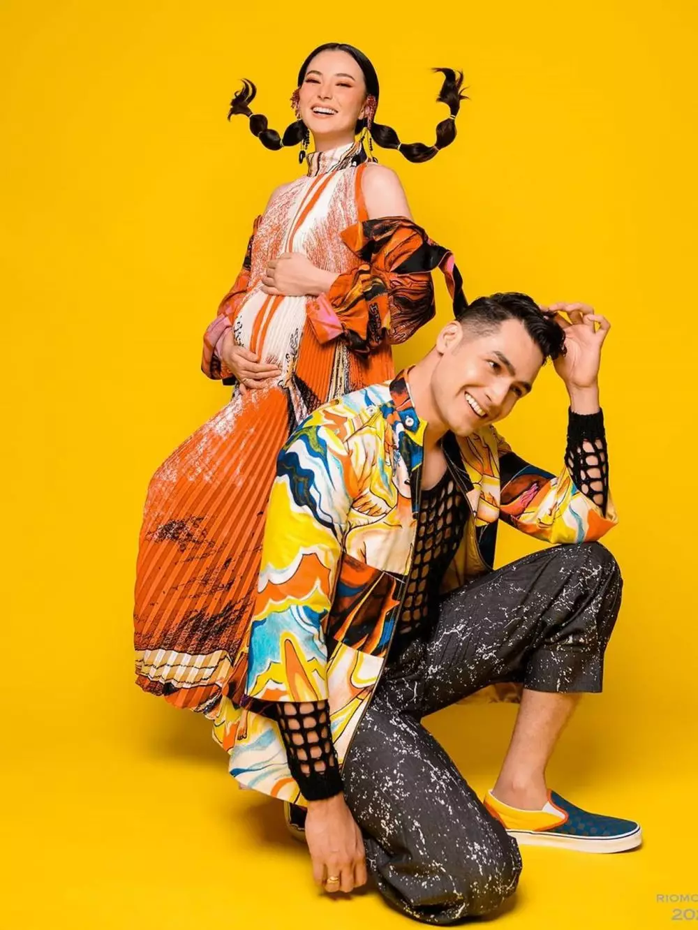 Seleb pemotretan bertema colorful © Instagram Seleb pemotretan bertema colorful © Instagram