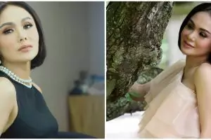 8 Potret Yuni Shara dengan makeup Korea, parasnya manglingi