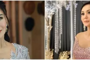 9 Gaya Yuni Shara saat kondangan, pesonanya bikin salah fokus