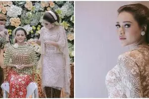 7 Potret detail perhiasan Aurel Hermansyah di acara siraman