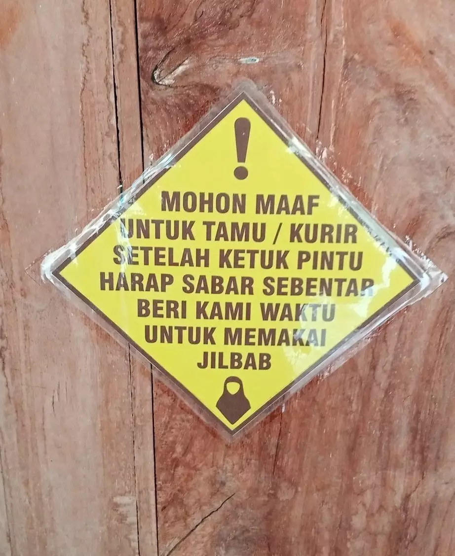 Pemberitahuan untuk kurir © berbagai sumber
