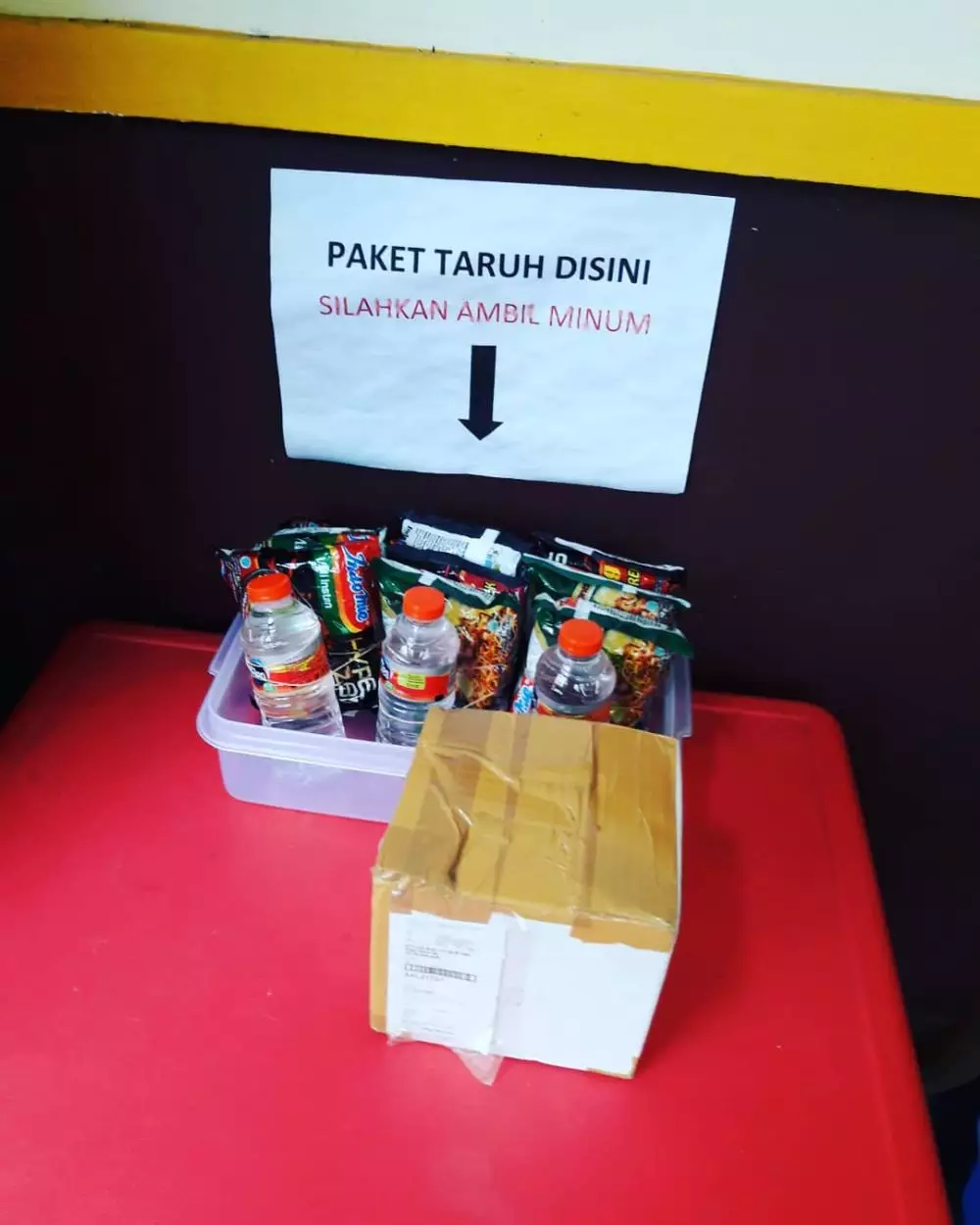 Pemberitahuan untuk kurir © berbagai sumber