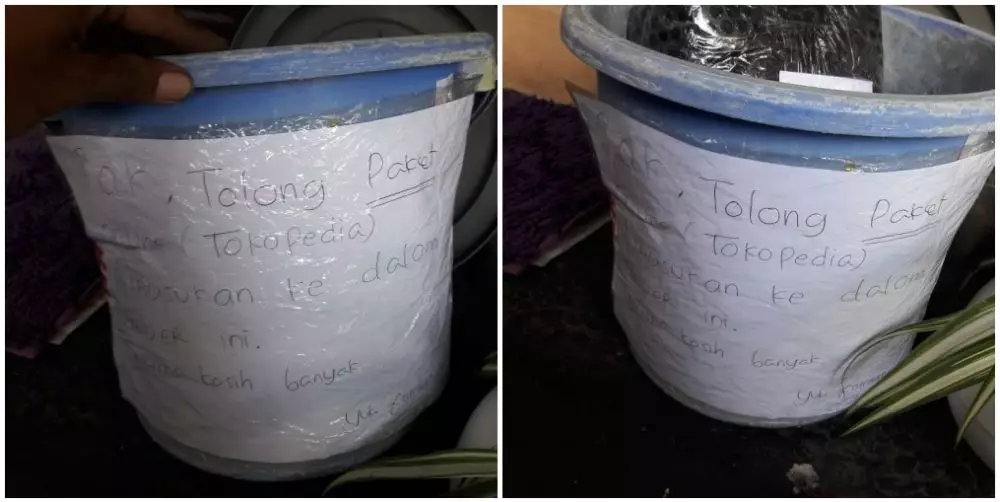 Pemberitahuan untuk kurir © berbagai sumber