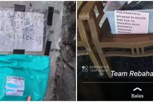 15 Pemberitahuan lucu untuk kurir ini bikin senyum pas antar paket