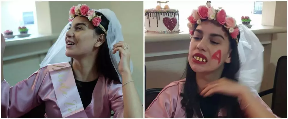 sebelum dan sesudah dirias bridal © 2021 brilio.net